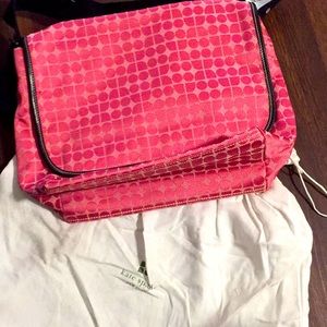 Kate Spade Dot Noel Messenger Diaper Bag NWT